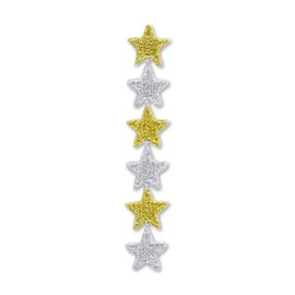 Kiyohara WMS-02 Craft Gallery Mini Seal Patch, Star, Width 0.4 inches (11 mm) x Length 2.4 inches (60 mm)
