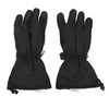 One Pair Heated Gloves Unisex Black XL 3 Gears Temperature