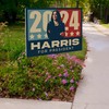2 Pack 24"x18" 'Kamala Harris 2024' Yard Signs with Stakes,