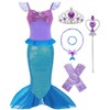 Avady Girls Princess Costume Kids Princess Dress Princess Dress Up