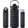 Generic 2L Leak Proof Gym Drinking Bottle With Straw For