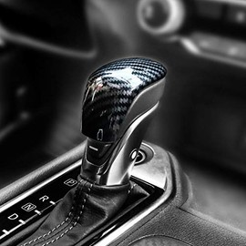 Carbon Fiber Print Interior Trim Gear Shift Knob for Nissan Sentra Altima 2020 2021 2022 2023 2024 2025 (Carbon Fiber Print, Gear Shift Knob)