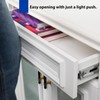 LONTAN 5 Pairs Push to Open Soft Close Drawer Slides