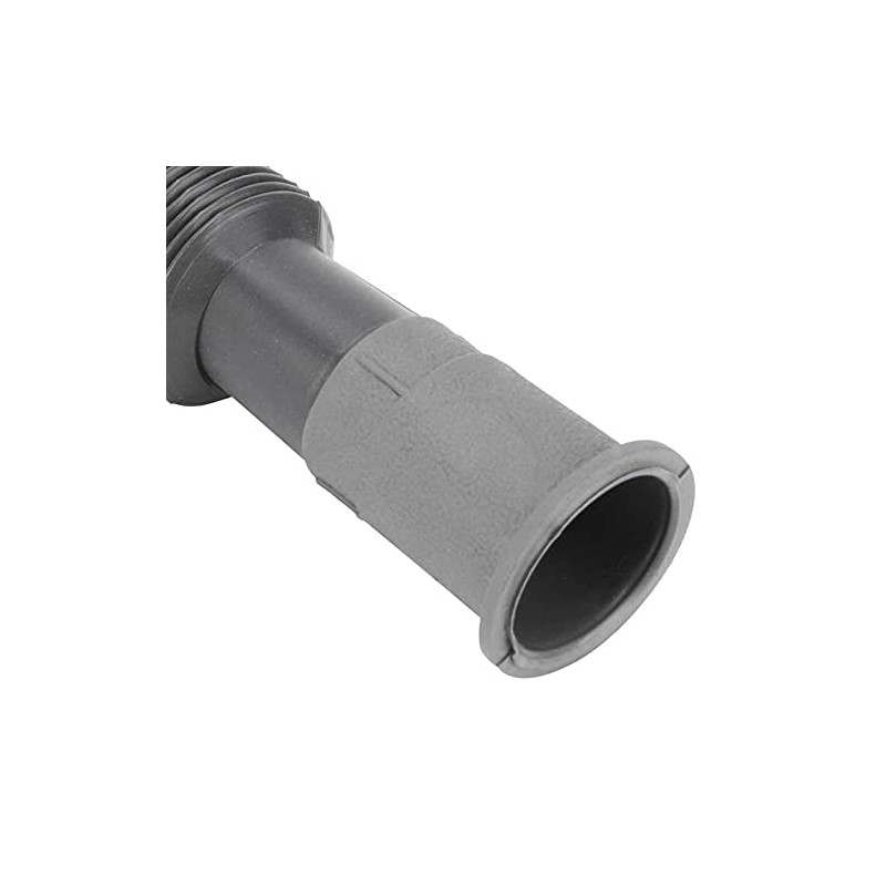 34x4x3cm Plastic Extension Drain Pipe Flexible Angle Exhaust Tube For