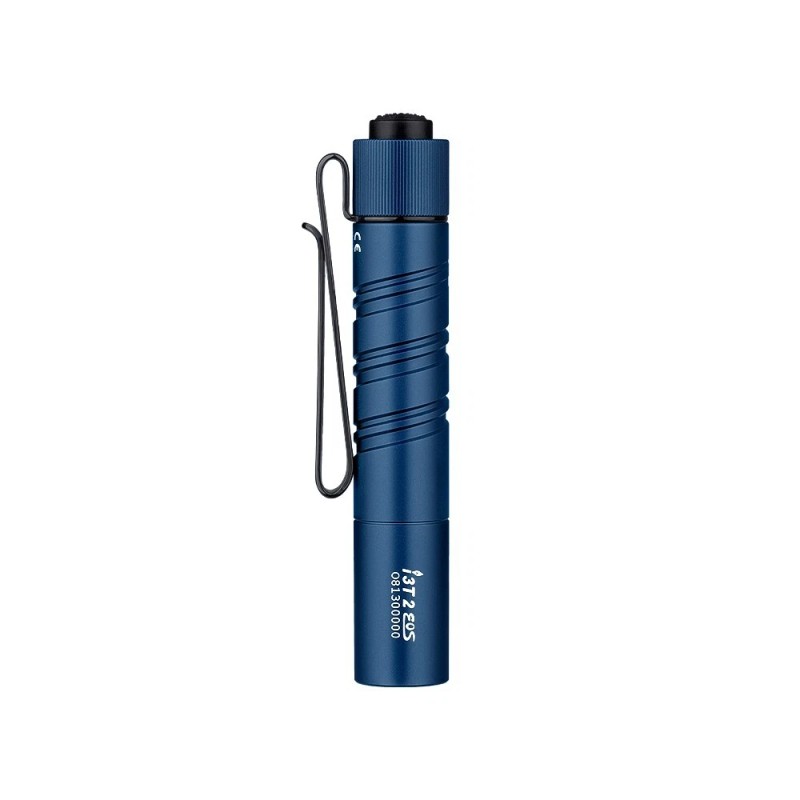 Olight I3T 2 EOS Midnight Blue Dual-Output EDC Flashlight, 200/300