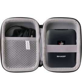 waiyu JP Storage Case Compatible Sharp (SHARP) Plasmacluster Ion Generator 25000 IG-NM1S Protective Carrying Case Storage Case (Black)