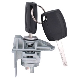 HouYeen Front Door Lock Barrel Cylinder with Keys for Kuga Mk1 Cmax Focus Galaxy Mk2 Mondeo Mk4 Smax 1552849