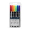 Realeather Crafts Leather Markers 6/Pkg-Basic