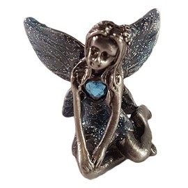 Leonardo Collection Birthstone Fairy - Pewter - BNIB - Month: December