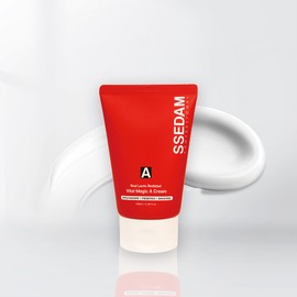 Cedam Red Label Vital Magic A Cream 100ml PDRN Radiance Elasticity Apple Exosome Lacto Whitening Cream / 쎄담 레드라벨 바이탈 매직 A크림100ml PDRN광채 탄력 애플엑소좀 락토 미백크림
