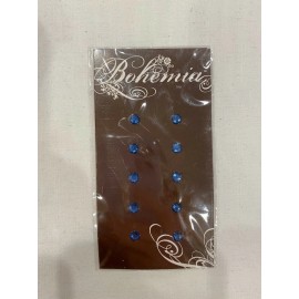 My Mind's Eye Bohemia Backyard Blue Gems 10 Pieces  Scrapbooking  Crafts  Art