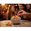 Smarty Stop Gummy Worm Candy – Edible Fruity Flavored Confectionery