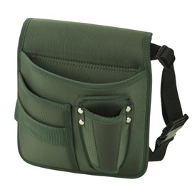 Takagi TGP-LLK Gardening Pouch for Gardening and Gardening Work, Good Workability Storage, with Pruning Case, Glove Holder, Large and Small Pockets