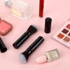 2 Pack Retractable Make Up Brushes，Travel Angled Powder Foundation Makeup