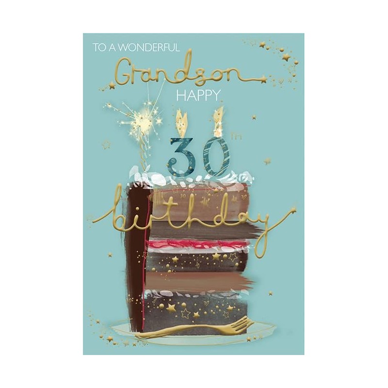 Special Grandson 30th Birthday