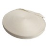 Cinta Palmita Algodón 20mm Crudo Rollo 100m Inzaboton Indumentaria