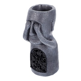 GRIRIW Decoration Statues Figurine Ornaments Decorations Monolith Garden Statue Indoor Large Ornament Decor Sculpture Decor Sculpture Figurines Synthetic Resin Grey