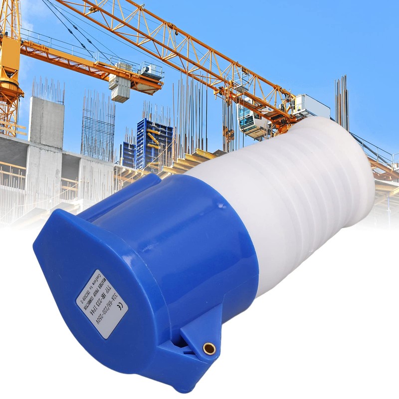 Industrial Socket Industrial Socket 3-Pin IP44 Waterproof Plug 32A CEE