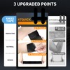 PreCut Kinesiology Tape for Lower Back, 12PCS Kinesiology Tape Precut