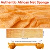 Esponja Red Africana Auténtica Exfoliante Baño Espalda Accesorios Ducha Color
