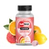 SaltStick Electrolyte FastChews con cafeína - 60 comprimidos masticables con