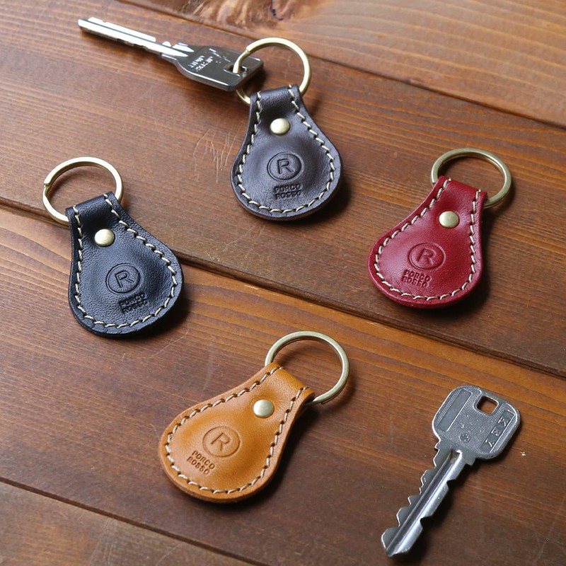 PORCO ROSSO / Teardrop Key Ring [sokunou], red