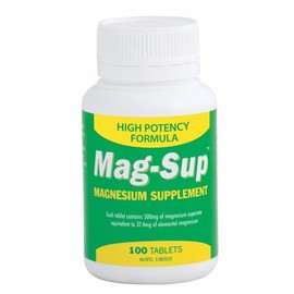 Mag-Sup Buy Mag Sup Magnesium Supplement 500mg 100 Tablets Online
