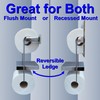 TP Pal Ledge – Hanging Extra Toilet Paper Roll Holder