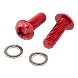 KCNC Torx Screw // Red 2PCS Bottle Cage Bolt 083042