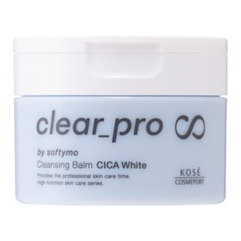 KOSE Softymo Clear Pro Cleansing Balm, CICA, White, 3.2 oz (90 g)