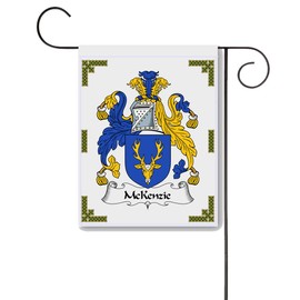 Carpe Diem Designs McKenzie Coat of Arms/McKenzie Family Crest 11 X 15 Garden Flag – Made in The U.S.A.