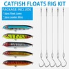 Catfish Float Rigs Santee Rig Catfishing Tackle 8/0 Circle Hooks