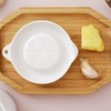 Porcelain Grater Plate Ceramic Ginger Grater Feeding Tool