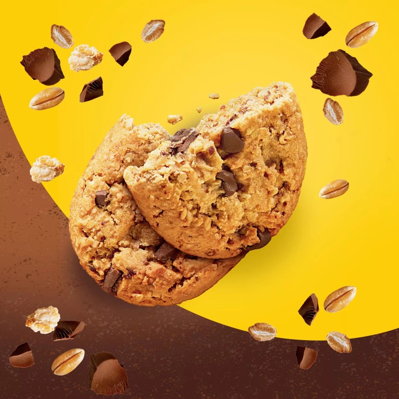 belVita Soft Baked Oats Chocolate Breakfast Biscuits Pack of 30