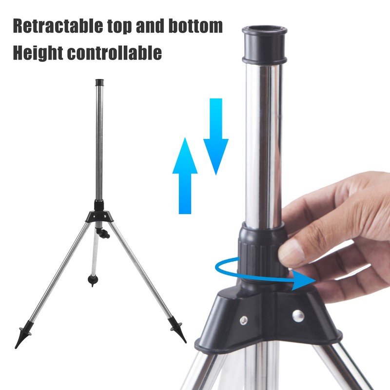 Sprinkler Tripod G1/2 Female Thread Plant Watering Tripod for Garden