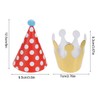 Birthday Hat Crown For Festival Birthday Party Set 11 Pcs