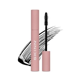 SKINN Lash-Redemption 4-in-1 Mascara - Eyelash Mascara with Soft Bristle & Hourglass Applicator Thickens, Curls, Lengthens & Nourishes Lashes - Alcohol-Free Formula, Clump & Flake Resistant