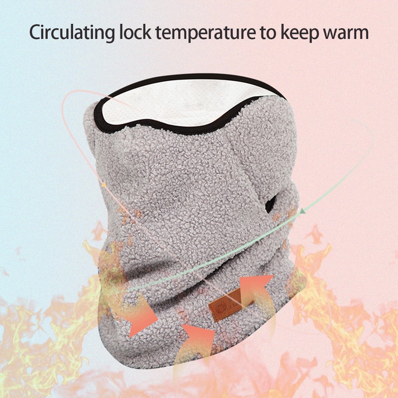 Outdoor Thicken Balaclava Face Shield Neck Gaiter Ear Cover Cycling