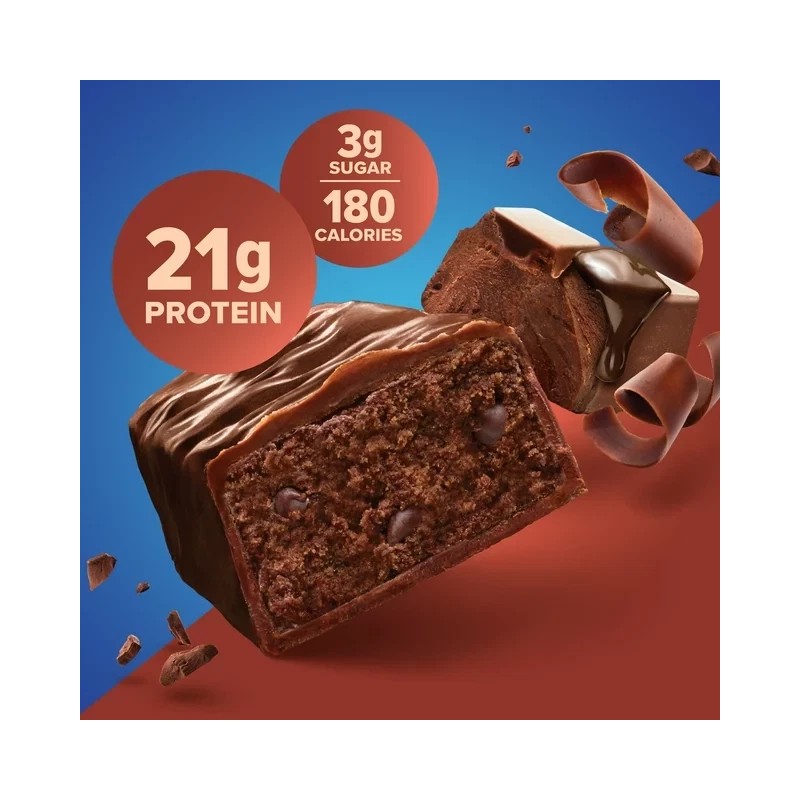 Pure Protein Bar, Chocolate Deluxe, 21g Protein, Gluten Free, 1.76