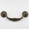MuDuJia 4-Pack 4.5" C-C Vintage Look Antique Bronze Bail Drawer