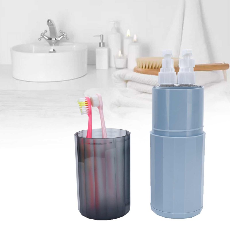 Portable Empty Container Lotion Cosmetic Bottle Kit Storage Box Refillable