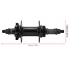 Aluminum Alloy Mountain Bike Hub Bearing Bicycle Hub Axle Replacement