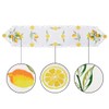 Simhomsen Embroidered Lemon Table Runners, Table Decors for Spring and
