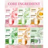 Face Mask Set-12Pack Hydrating Facial Sheet Mask, Plant Essence Moisturizing