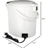 Panasonic 3.2qt Water Boiler Electric Hot Water Dispenser Countertop w/Slow-Drip