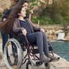 JDFHFGB 2 PCS Wheelchair Calf Strap, Lightweight Soft Footrest for