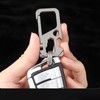 Hamans Titanium D Ring Keychain Horseshoe Keyring U Shape Keychain