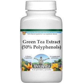 Green Tea Extract (50% Polyphenols) (6% Caffeine) Powder (4 oz, ZIN: 514380)