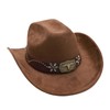 Western Cowboy Hat for Men Cowgirl Hat for Women Wide