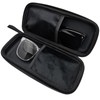Throjin double eyeglass case sunglasses case EVA hard shell with